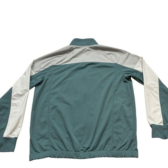 Men’s Nike Blue Green Full Zip Track Jacket Size Large - Picture 5 of 12